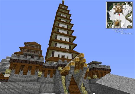 temple japonais minecraft|Sarogawa Temple